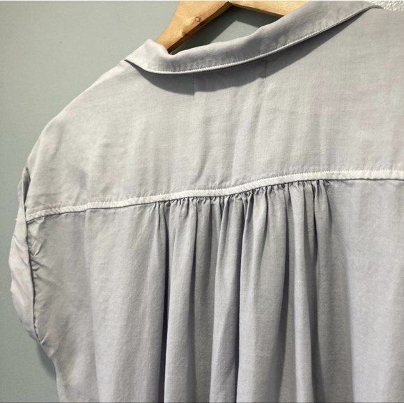 Cloth & Stone light grey shirt dress size M - Picture 10 of 12